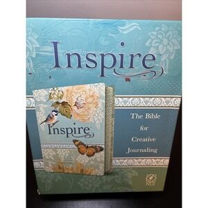 Inspire Bible: The Bible for Coloring and Creative Journaling NLT (Like New)